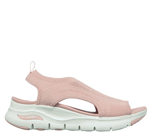 Sandale sport, dama, SKECHERS ARCH FIT- CITY CATCH 119236-BLSH roz, textil